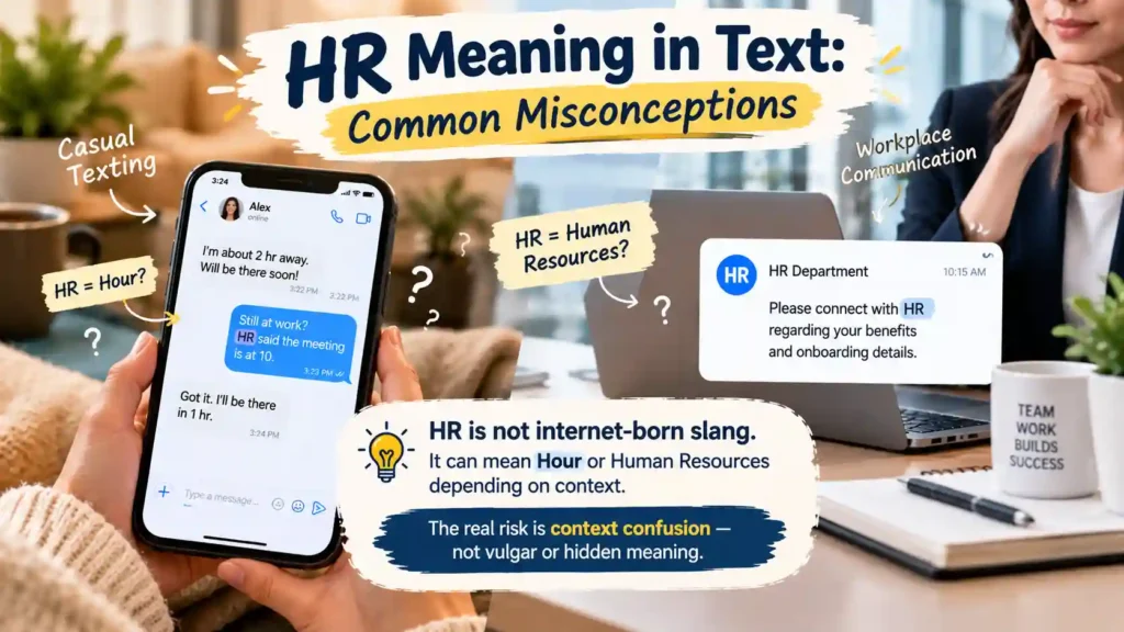 Common Misconceptions About HR Meaning in Text