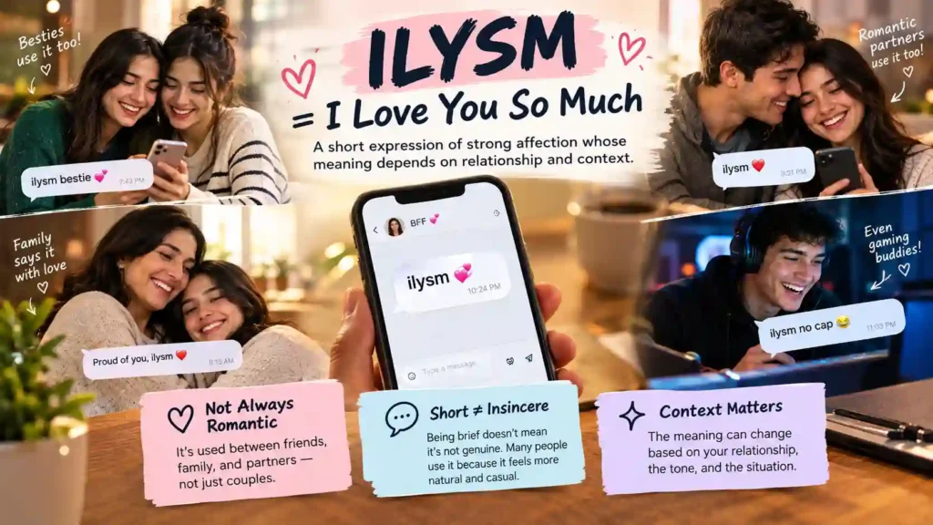 Common Misconceptions About ILYSM Meaning in Text