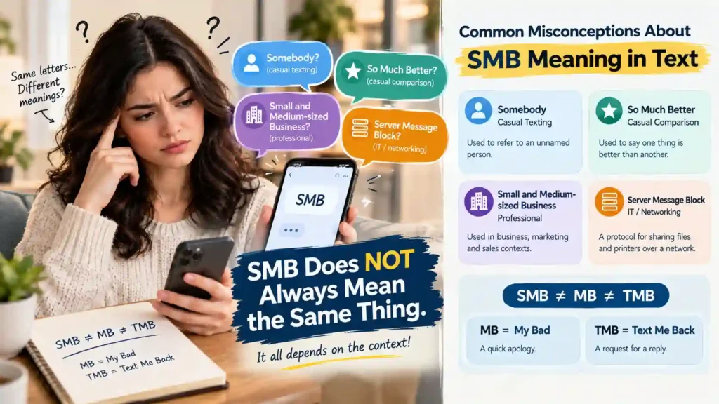 Common Misconceptions About SMB Meaning in Text