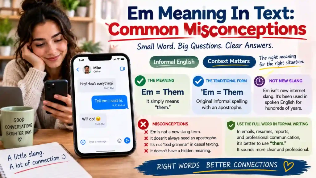 Common Misconceptions & Clarifications