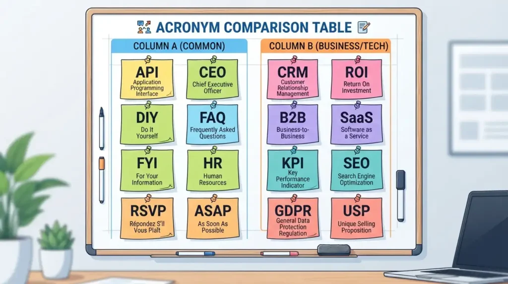 Comparison with Similar Terms