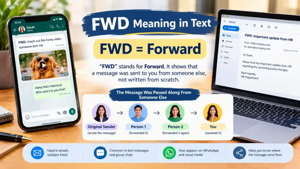 FWD Meaning in Text: Definition & Explanation