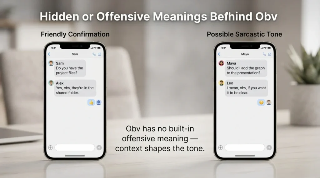 Hidden or Offensive Meanings