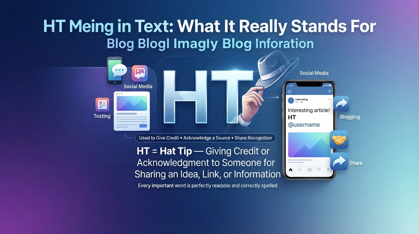 HT Meaning in Text