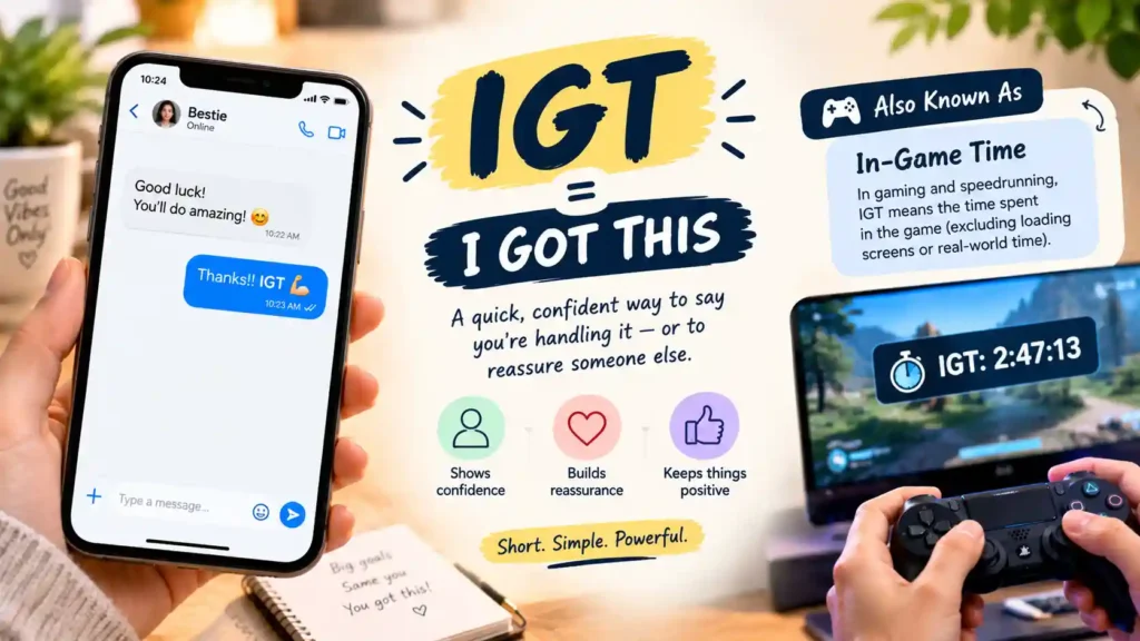IGT Meaning In Text: Definition & Meaning