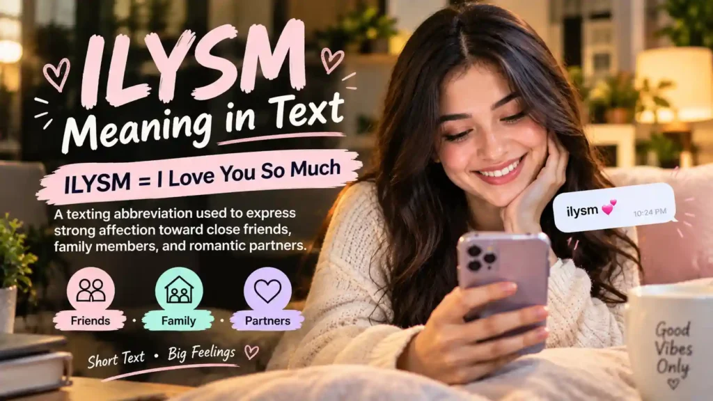 ILYSM Meaning in Text: Definition & Meaning