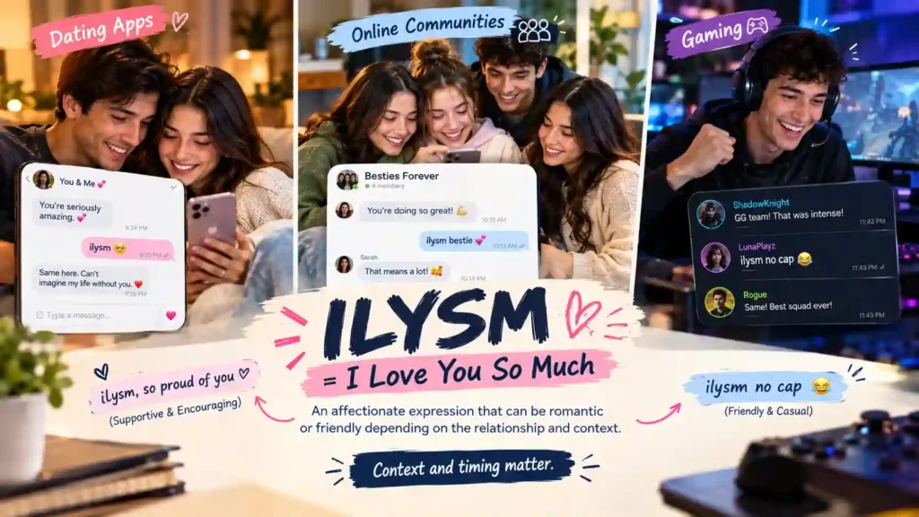 ILYSM Meaning in Text: Online Communities & Dating Apps