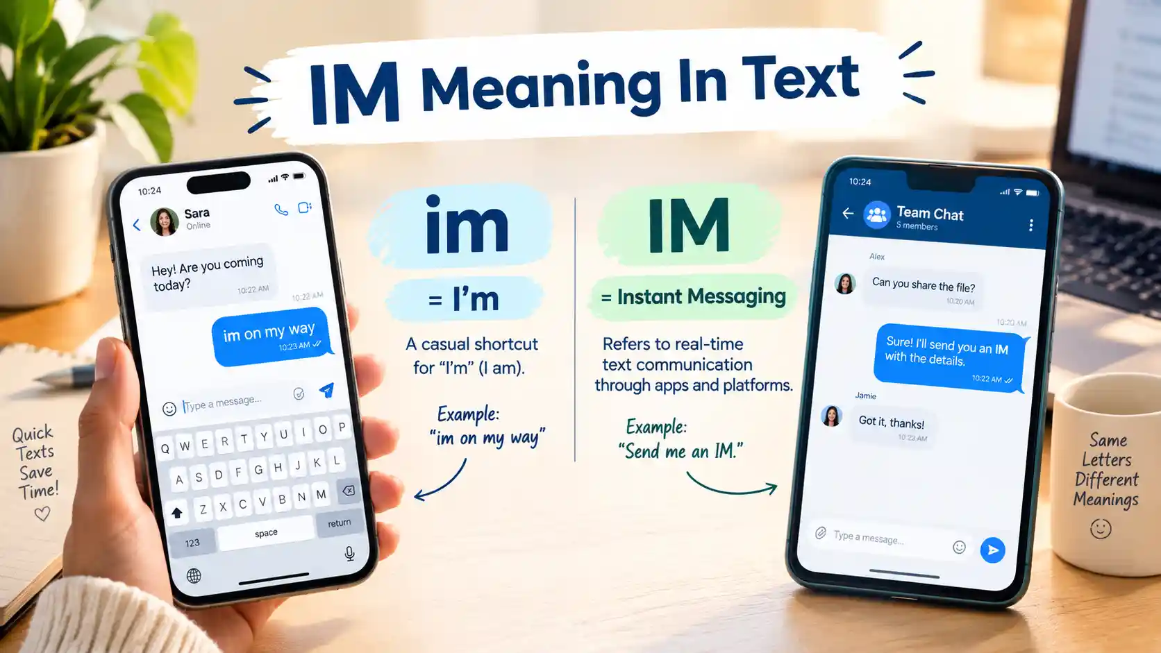 IM Meaning In Text