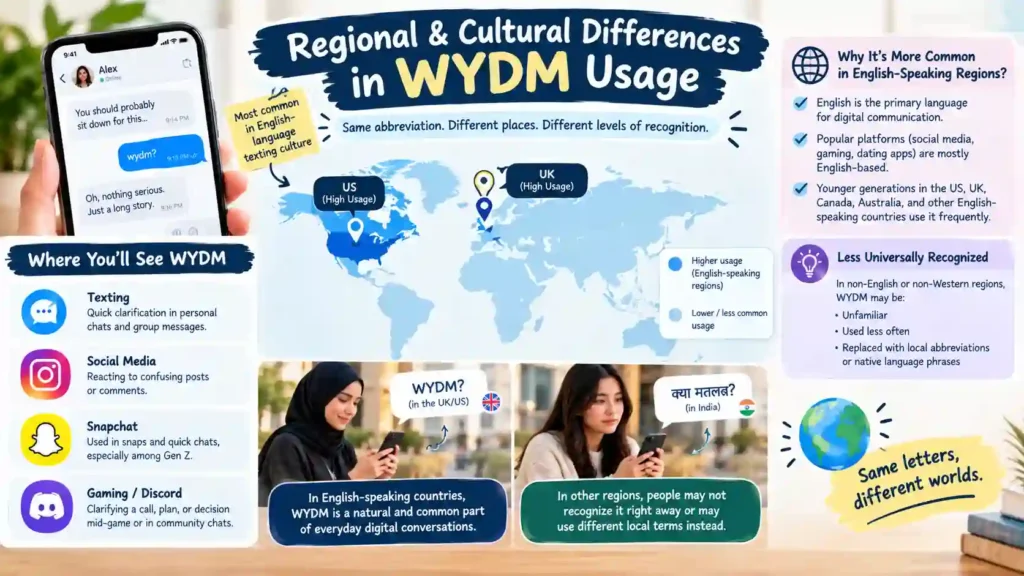 Regional & Cultural Differences in WYDM Meaning In Text