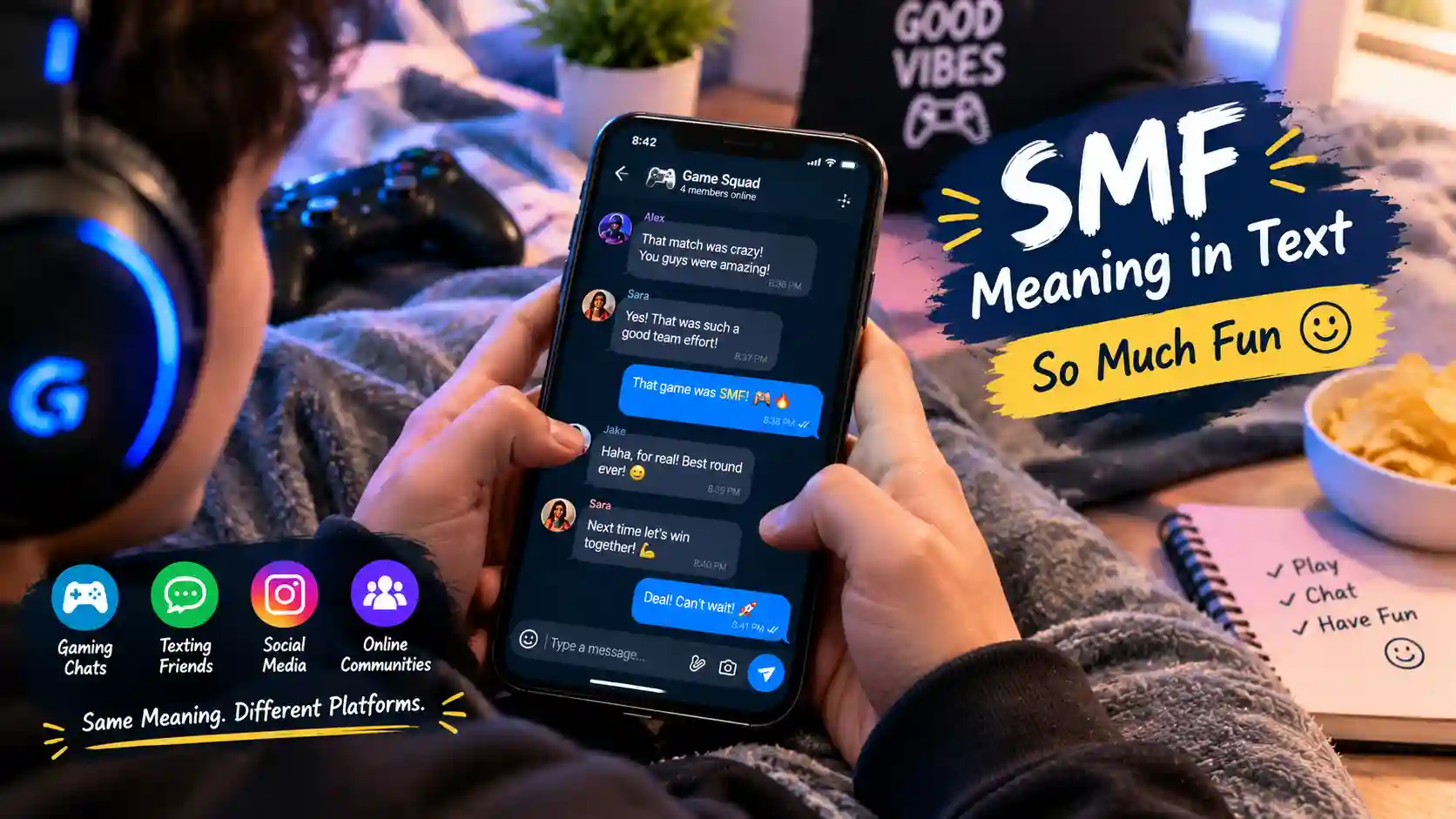 SMF Meaning in Text