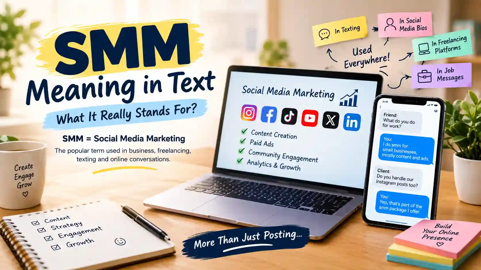 SMM Meaning in Text