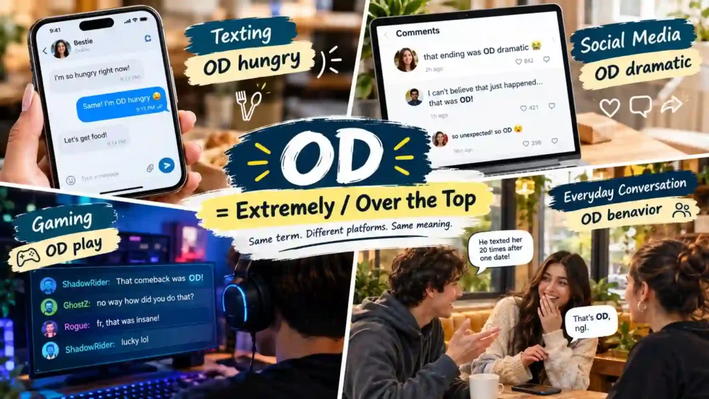 Understanding OD Meaning In Text Across Different Platforms