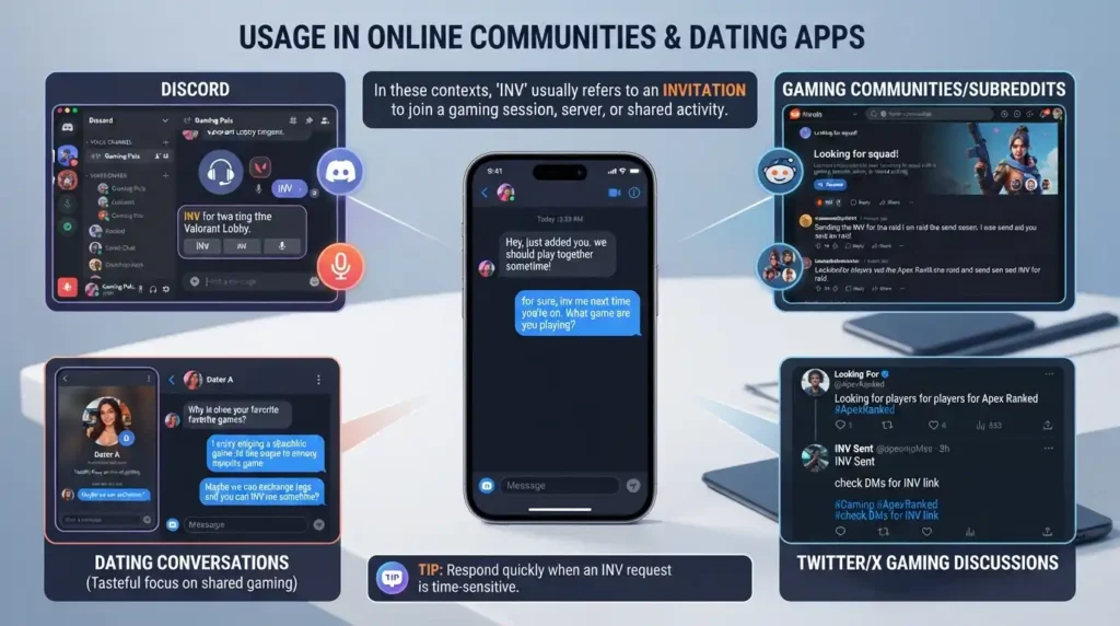 Usage in Online Communities & Dating Apps