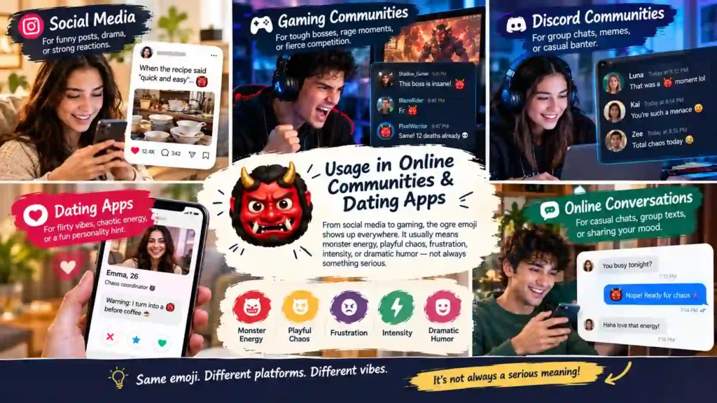Usage in Online Communities & Dating Apps