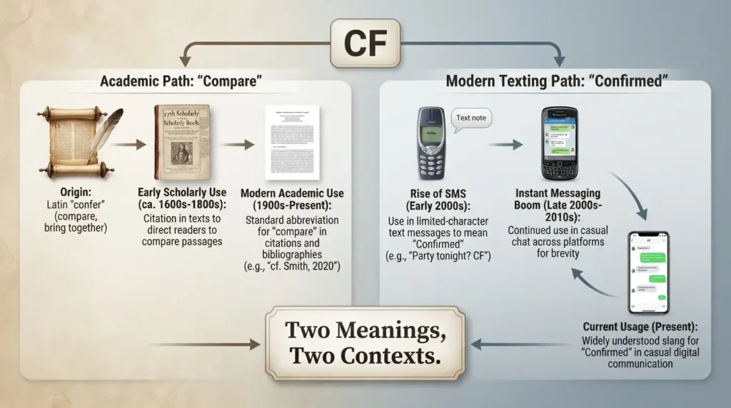 Background & History of CF Meaning