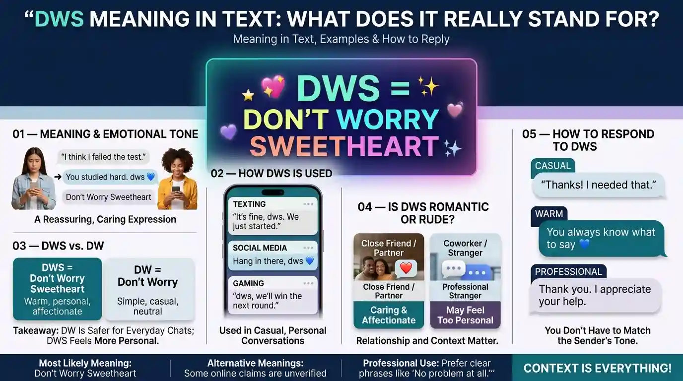 DWS Meaning in Text