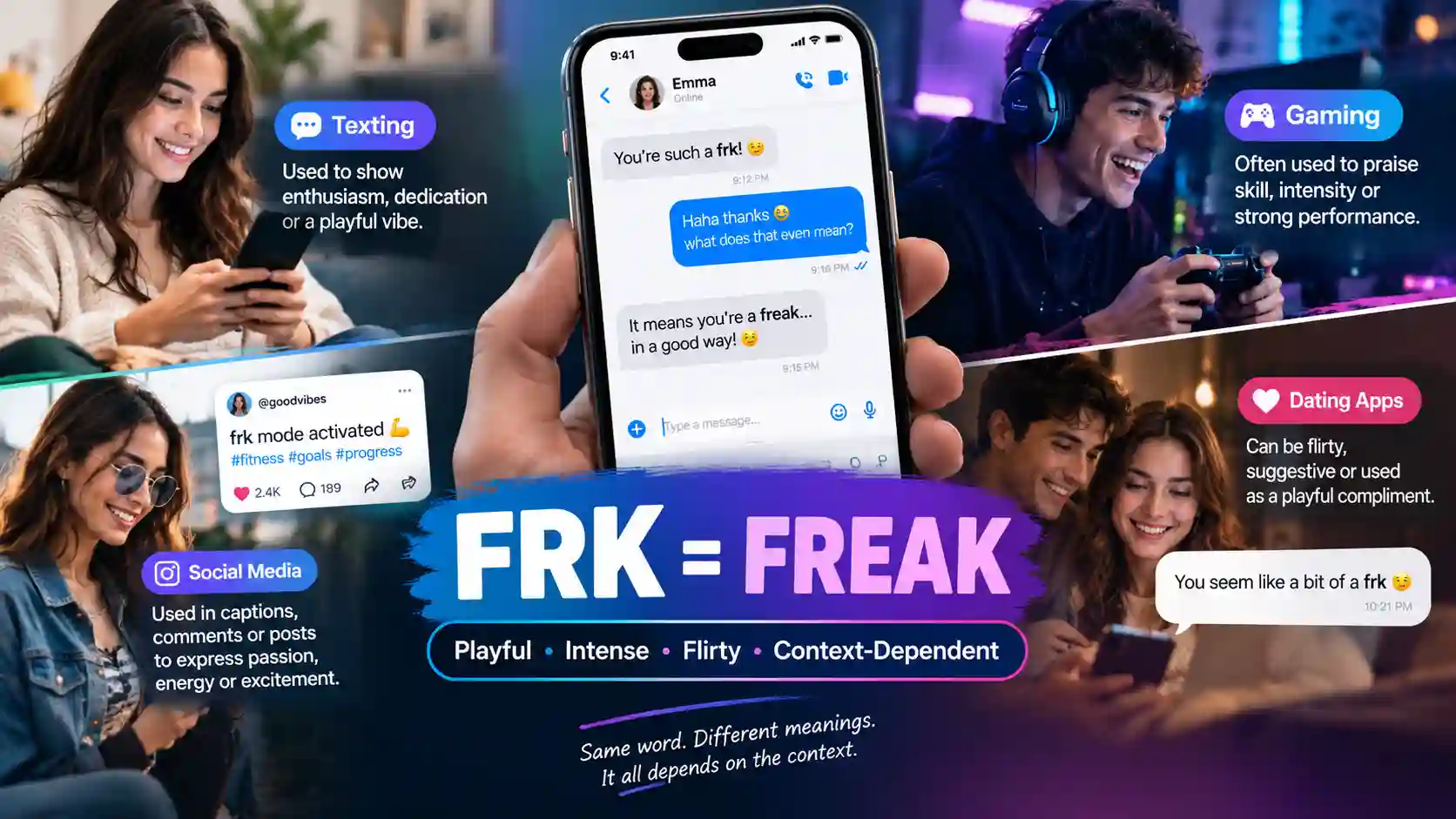FRK Meaning in Text