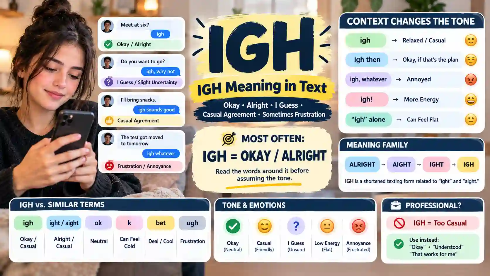 IGH Meaning in Text