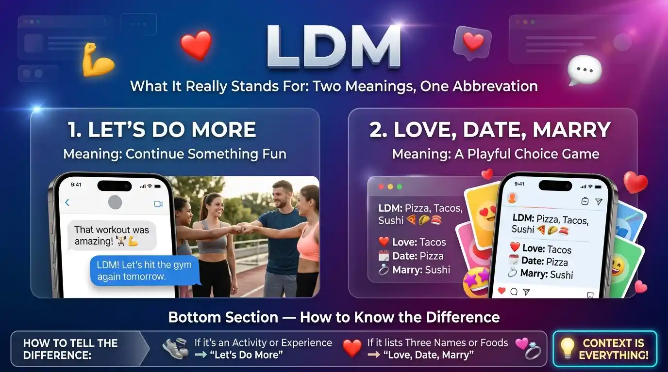 IDM Meaning in Text