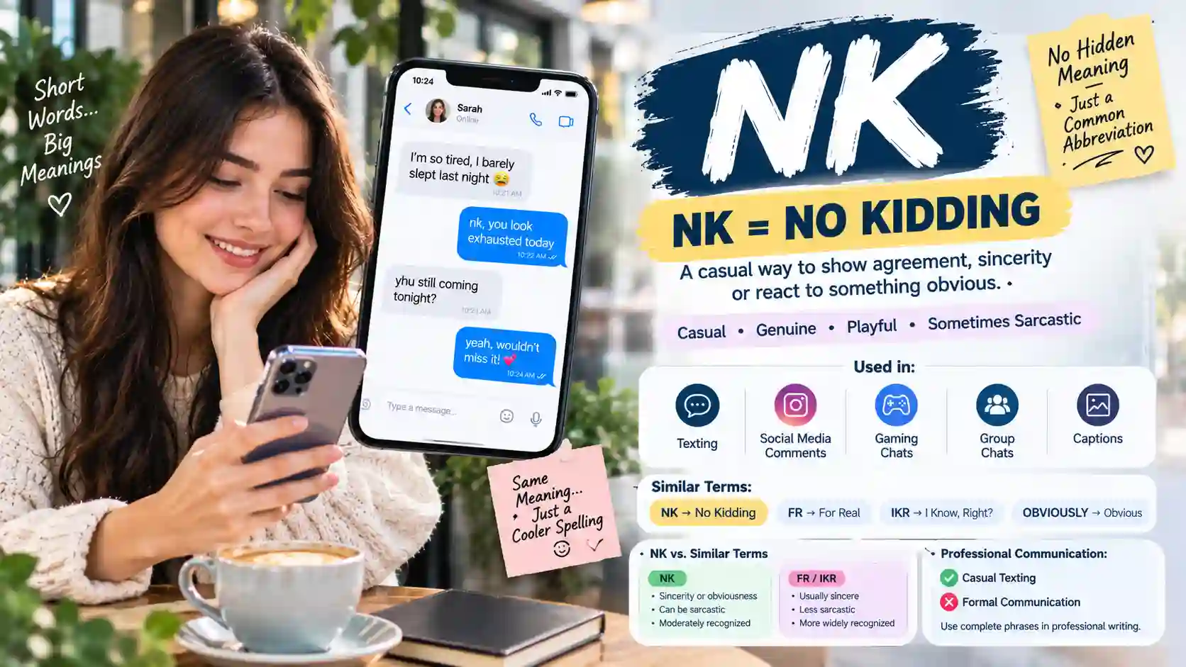 NK Meaning in Text