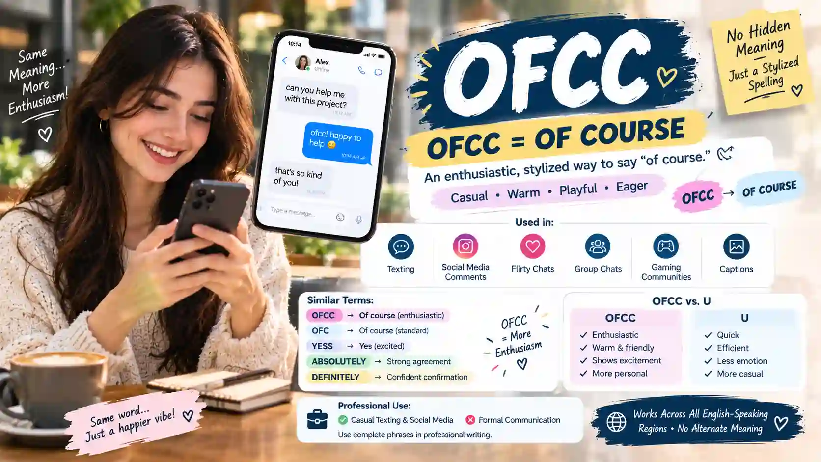 OFCC Meaning in Text