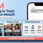 SYM Meaning in Text