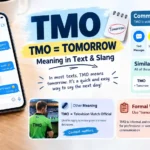 TMO Meaning in Text